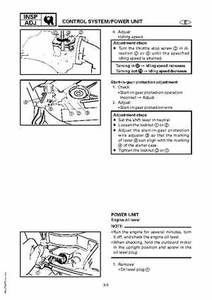 Yamaha Marine Outboards F4A/F4 Factory Service Manual, Page 70