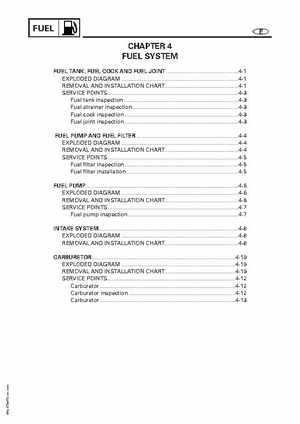 Yamaha Marine Outboards F4A/F4 Factory Service Manual, Page 92