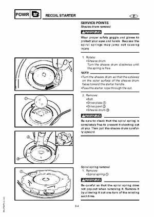 Yamaha Marine Outboards F4A/F4 Factory Service Manual, Page 132