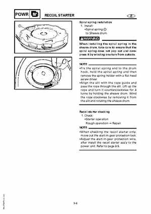 Yamaha Marine Outboards F4A/F4 Factory Service Manual, Page 136