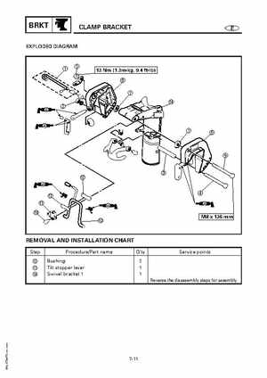 Yamaha Marine Outboards F4A/F4 Factory Service Manual, Page 274