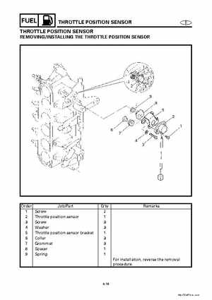 Yamaha Marine Outboards Factory Service / Repair/ Workshop Manual 225G 250B L250B, Page 73