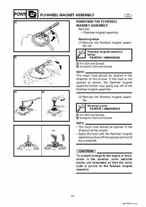 Yamaha Marine Outboards Factory Service / Repair/ Workshop Manual 225G 250B L250B, Page 89