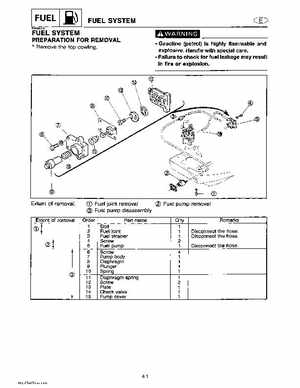 Yamaha Marine Outboards Factory Service / Repair/ Workshop Manual T9.9T F9.9T, Page 61