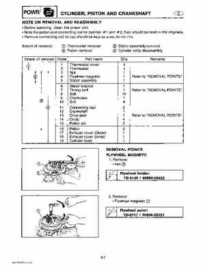 Yamaha Marine Outboards Factory Service / Repair/ Workshop Manual T9.9T F9.9T, Page 82