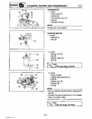 Yamaha Marine Outboards Factory Service / Repair/ Workshop Manual T9.9T F9.9T, Page 96