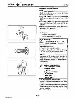 Yamaha Marine Outboards Factory Service / Repair/ Workshop Manual T9.9T F9.9T, Page 141
