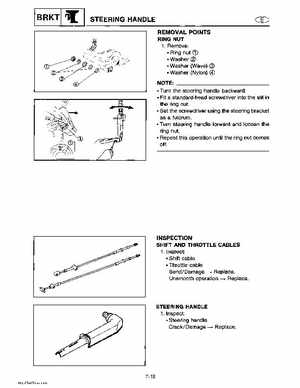 Yamaha Marine Outboards Factory Service / Repair/ Workshop Manual T9.9T F9.9T, Page 166