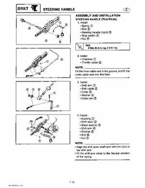 Yamaha Marine Outboards Factory Service / Repair/ Workshop Manual T9.9T F9.9T, Page 167