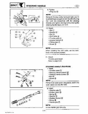 Yamaha Marine Outboards Factory Service / Repair/ Workshop Manual T9.9T F9.9T, Page 169