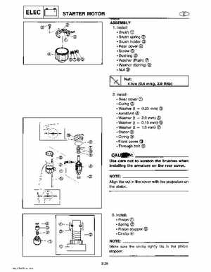 Yamaha Marine Outboards Factory Service / Repair/ Workshop Manual T9.9T F9.9T, Page 197