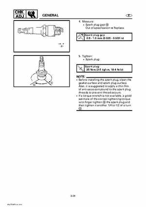 Yamaha Outboard Motors Factory Service Manual F6 and F8, Page 138