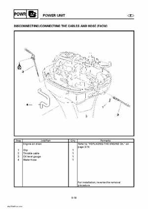 Yamaha Outboard Motors Factory Service Manual F6 and F8, Page 212