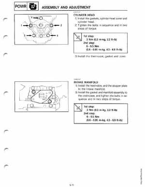 Yamaha Outboards 3P Service Manual, Page 47