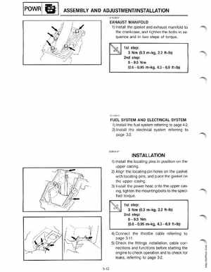 Yamaha Outboards 3P Service Manual, Page 48