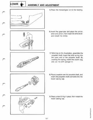 Yamaha Outboards 3P Service Manual, Page 59