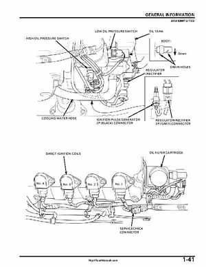 2004-2007 Honda Aquatrax ARX1200N3/T3/T3D Factory Service Manual, Page 44