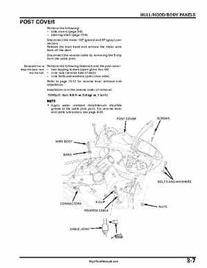 2004-2007 Honda Aquatrax ARX1200N3/T3/T3D Factory Service Manual, Page 96