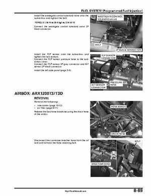 2004-2007 Honda Aquatrax ARX1200N3/T3/T3D Factory Service Manual, Page 252