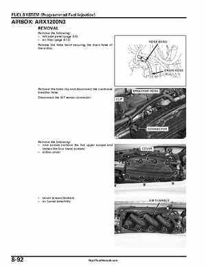 2004-2007 Honda Aquatrax ARX1200N3/T3/T3D Factory Service Manual, Page 255