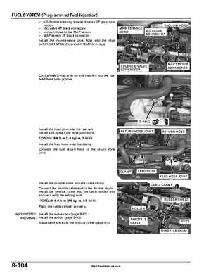 2004-2007 Honda Aquatrax ARX1200N3/T3/T3D Factory Service Manual, Page 267