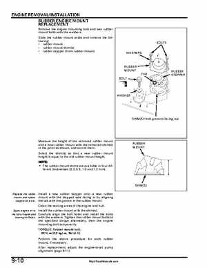2004-2007 Honda Aquatrax ARX1200N3/T3/T3D Factory Service Manual, Page 291