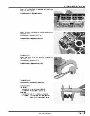 2004-2007 Honda Aquatrax ARX1200N3/T3/T3D Factory Service Manual, Page 312