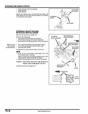 2004-2007 Honda Aquatrax ARX1200N3/T3/T3D Factory Service Manual, Page 419