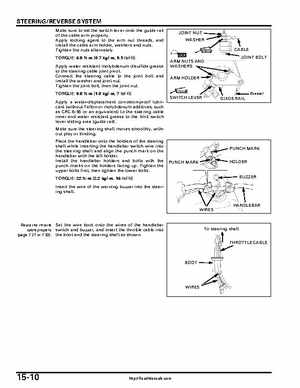 2004-2007 Honda Aquatrax ARX1200N3/T3/T3D Factory Service Manual, Page 421