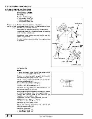 2004-2007 Honda Aquatrax ARX1200N3/T3/T3D Factory Service Manual, Page 427