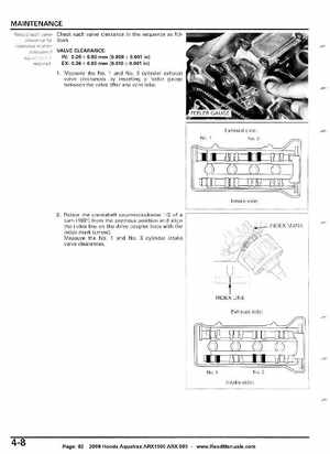 2008 Honda Aquatrax ARX1500T3/T3D factory service manual, Page 82