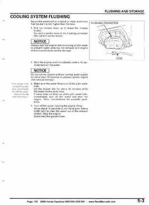 2008 Honda Aquatrax ARX1500T3/T3D factory service manual, Page 103