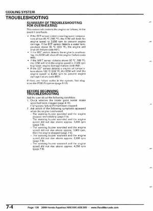 2008 Honda Aquatrax ARX1500T3/T3D factory service manual, Page 130