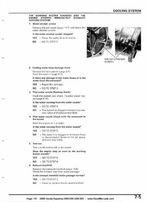 2008 Honda Aquatrax ARX1500T3/T3D factory service manual, Page 131