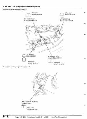 2008 Honda Aquatrax ARX1500T3/T3D factory service manual, Page 148