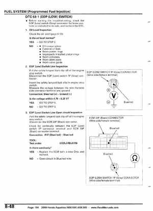 2008 Honda Aquatrax ARX1500T3/T3D factory service manual, Page 184