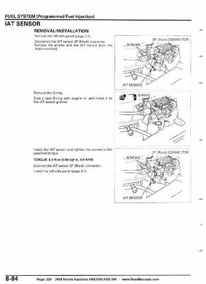 2008 Honda Aquatrax ARX1500T3/T3D factory service manual, Page 220
