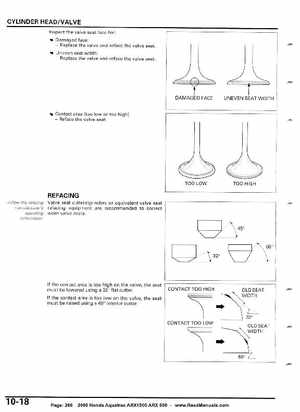 2008 Honda Aquatrax ARX1500T3/T3D factory service manual, Page 266