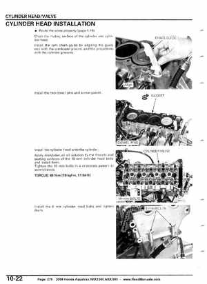 2008 Honda Aquatrax ARX1500T3/T3D factory service manual, Page 270