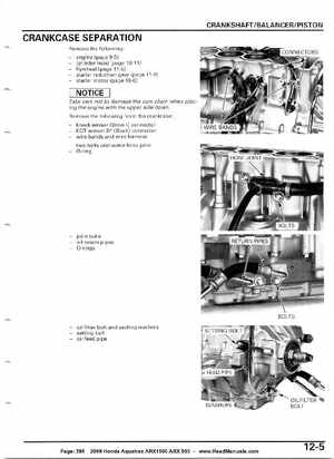 2008 Honda Aquatrax ARX1500T3/T3D factory service manual, Page 295