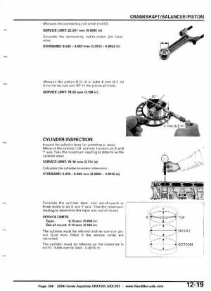2008 Honda Aquatrax ARX1500T3/T3D factory service manual, Page 309