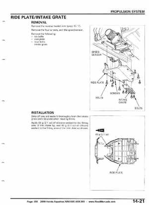 2008 Honda Aquatrax ARX1500T3/T3D factory service manual, Page 355