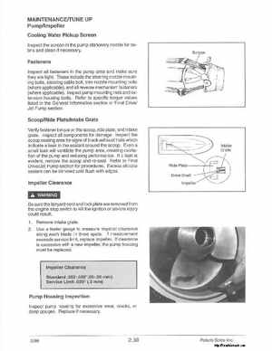1999 Polaris PWC Genesis, Ficht, X-45 Service Manual, Page 55