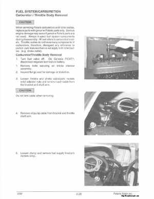 1999 Polaris PWC Genesis, Ficht, X-45 Service Manual, Page 91