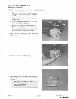 1999 Polaris PWC Genesis, Ficht, X-45 Service Manual, Page 101