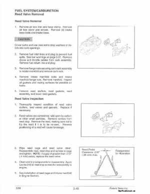1999 Polaris PWC Genesis, Ficht, X-45 Service Manual, Page 113