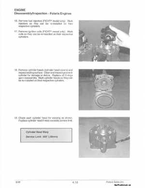 1999 Polaris PWC Genesis, Ficht, X-45 Service Manual, Page 134