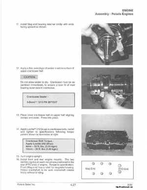 1999 Polaris PWC Genesis, Ficht, X-45 Service Manual, Page 143