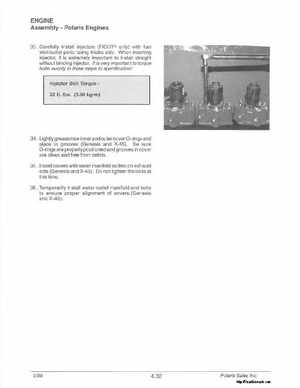 1999 Polaris PWC Genesis, Ficht, X-45 Service Manual, Page 148