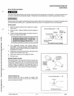 1999 Polaris SLH, SLTH, SLX, SLTX, PRO785 Factory Service Manual, Page 24